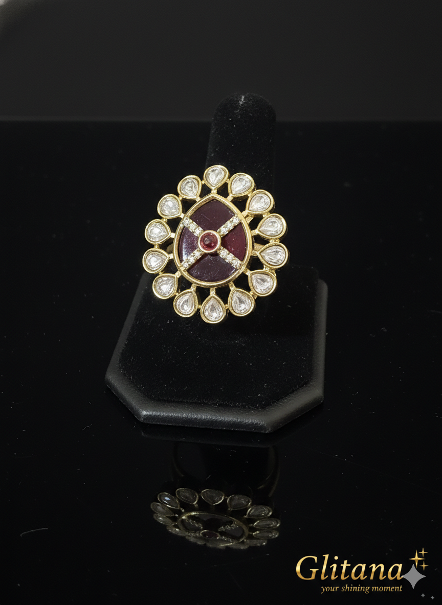 Darpan Glow Red Ring