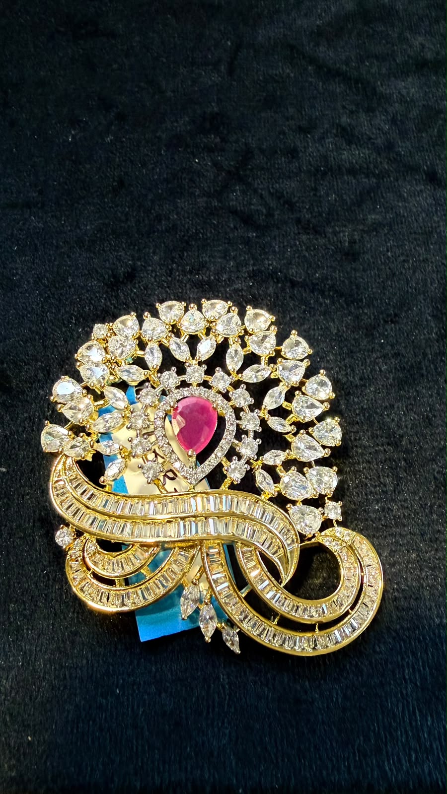 Royal Heirloom CZ & Ruby Ensemble