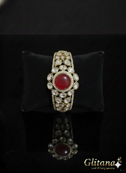 Rajasi Kundan RED Bracelet