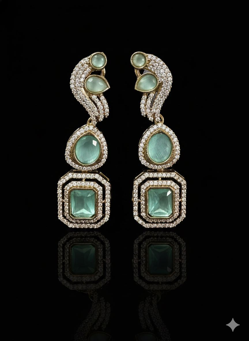 Aura Mint Earrings