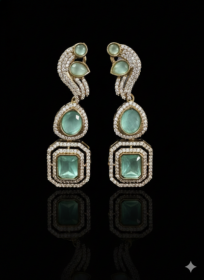 Aura Mint Earrings