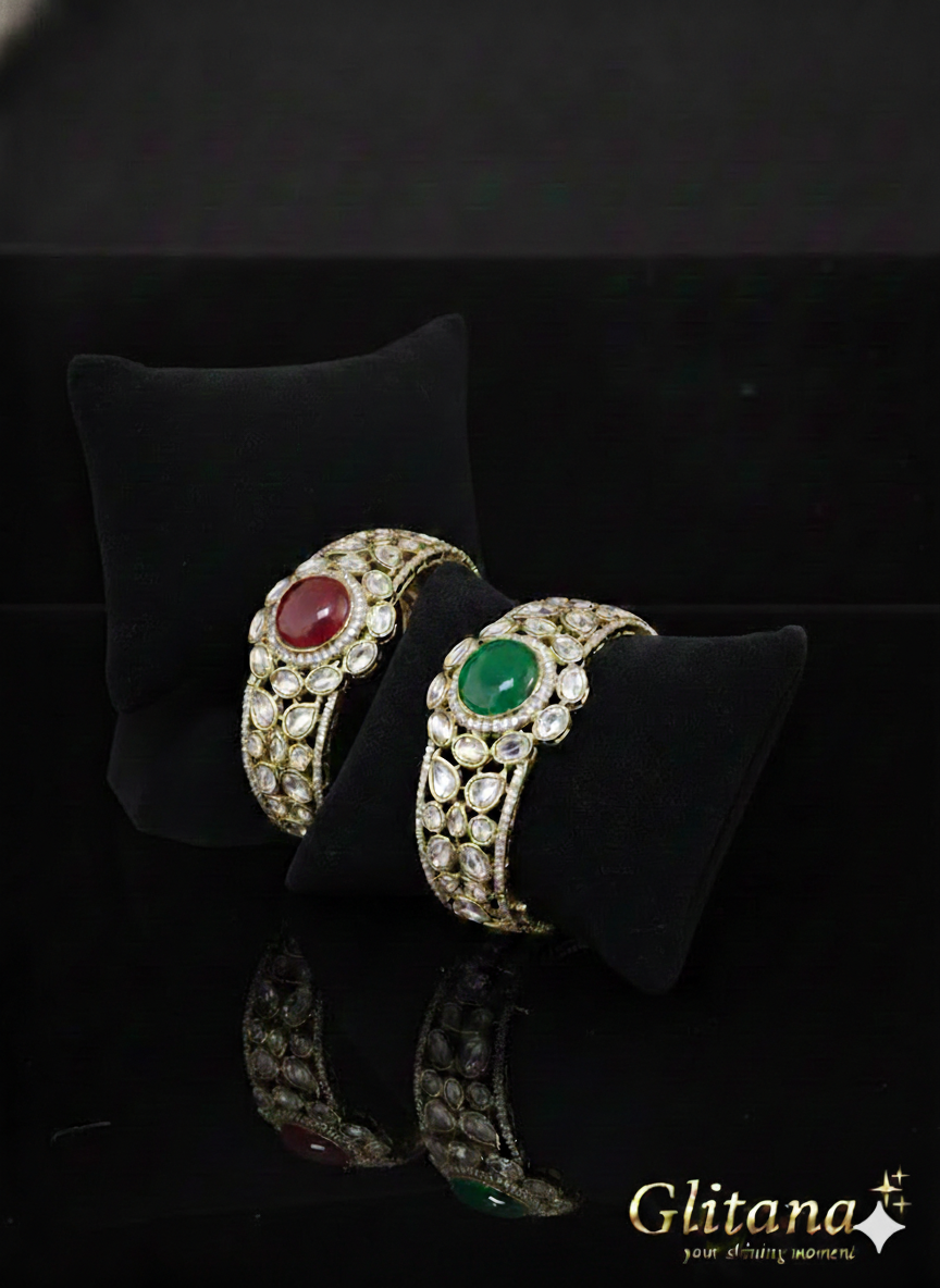 Rajasi Kundan RED Bracelet