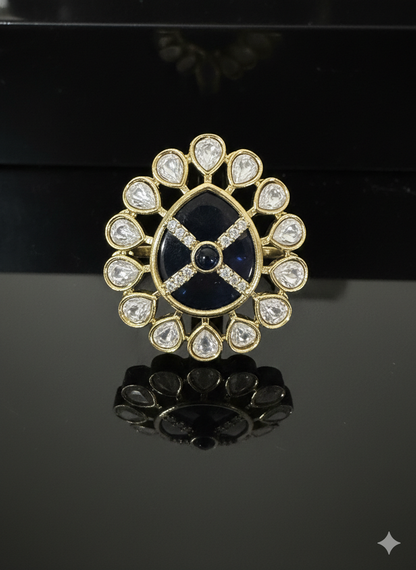Darpan Glow Blue Ring