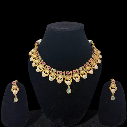 The Rajshree Gold Necklace