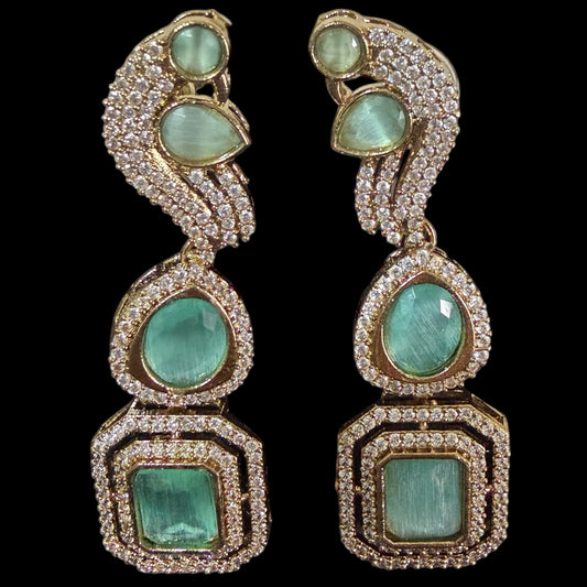 Aura Mint Earrings