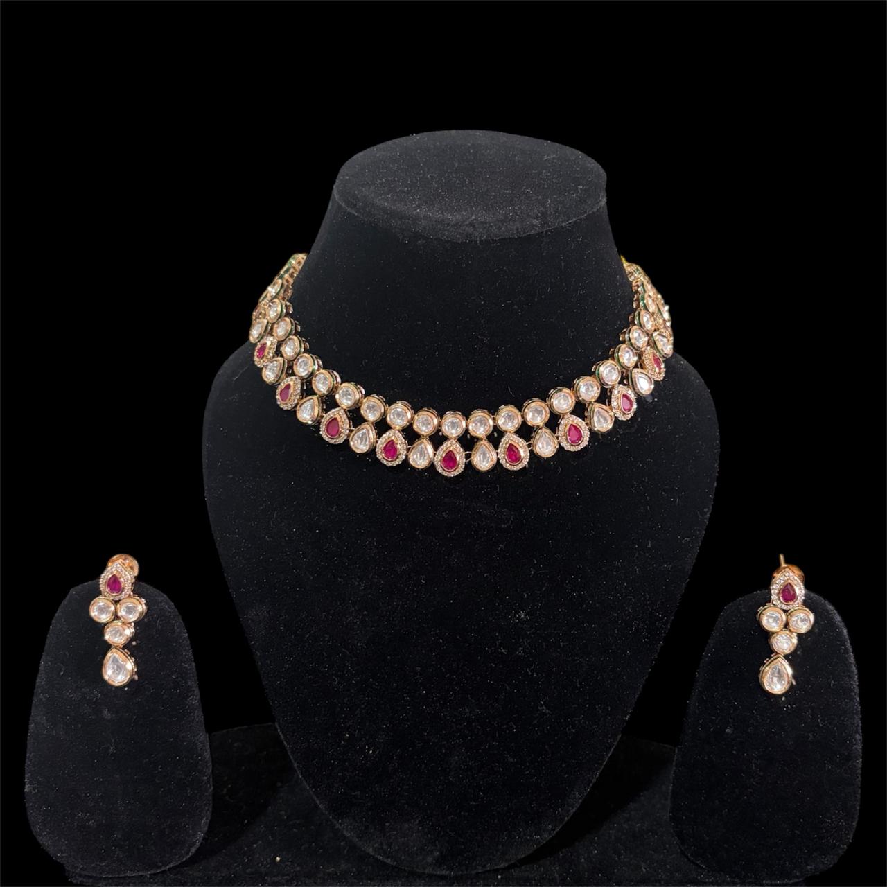 The Empress Pear-Drop Choker Set