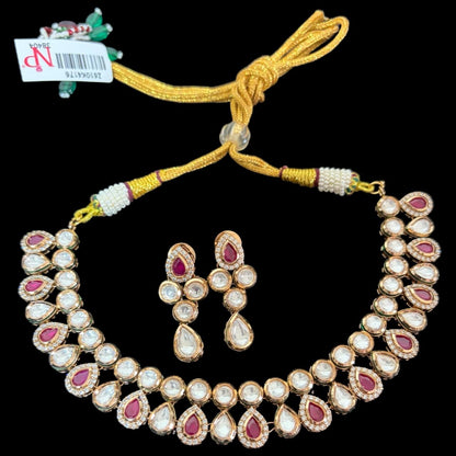 The Empress Pear-Drop Choker Set