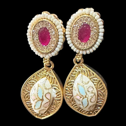 The Meenakari Heritage Necklace Set