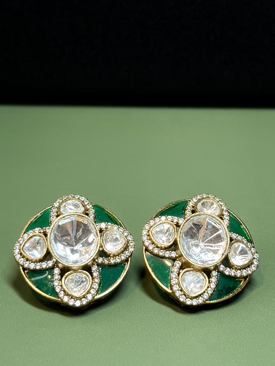 The Emerald Regent Studs