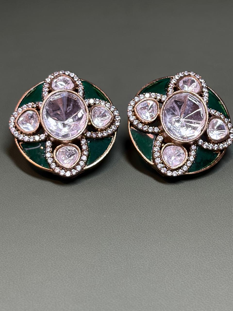 The Emerald Regent Studs
