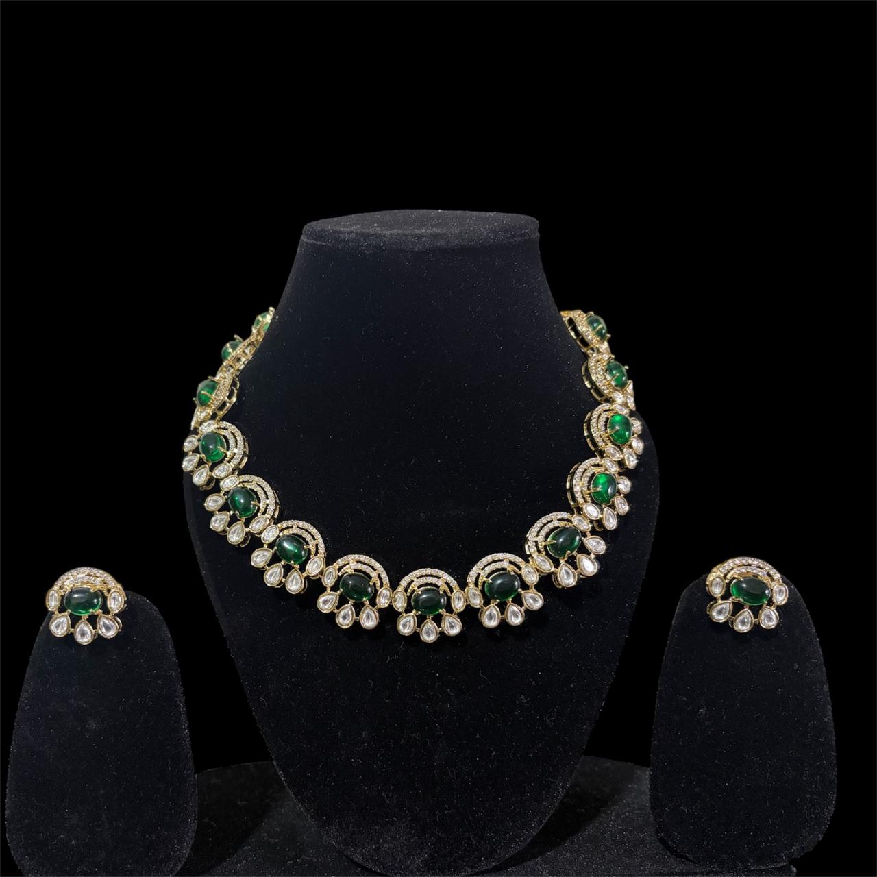 The Glitana Imperial Green Sapphire Set