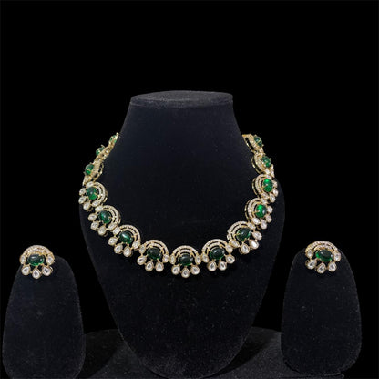 The Glitana Imperial Green Sapphire Set