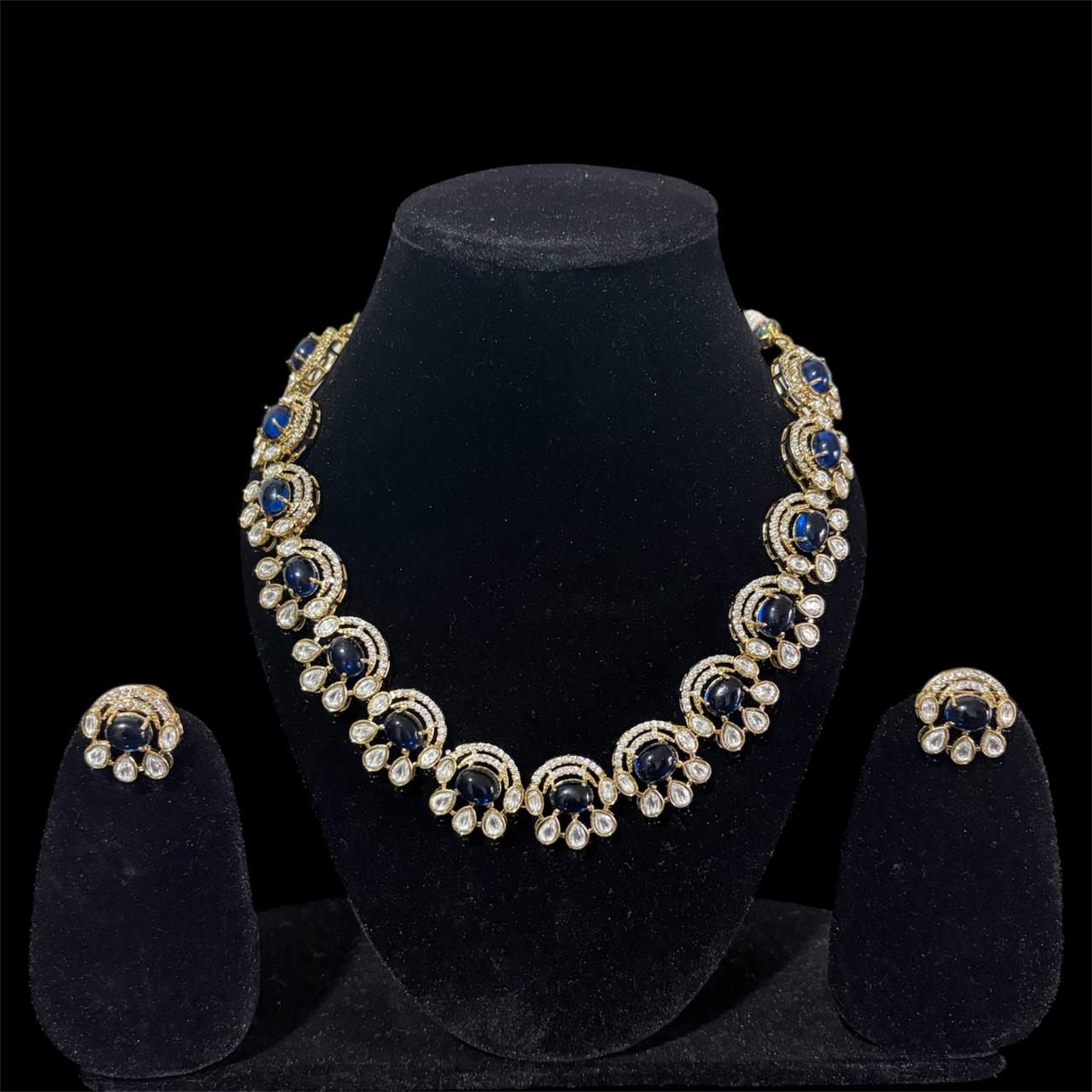 The Glitana Imperial Blue Sapphire Set