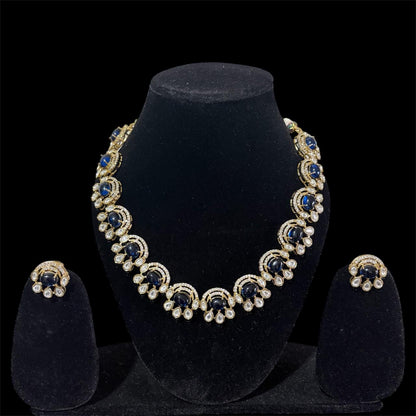The Glitana Imperial Blue Sapphire Set