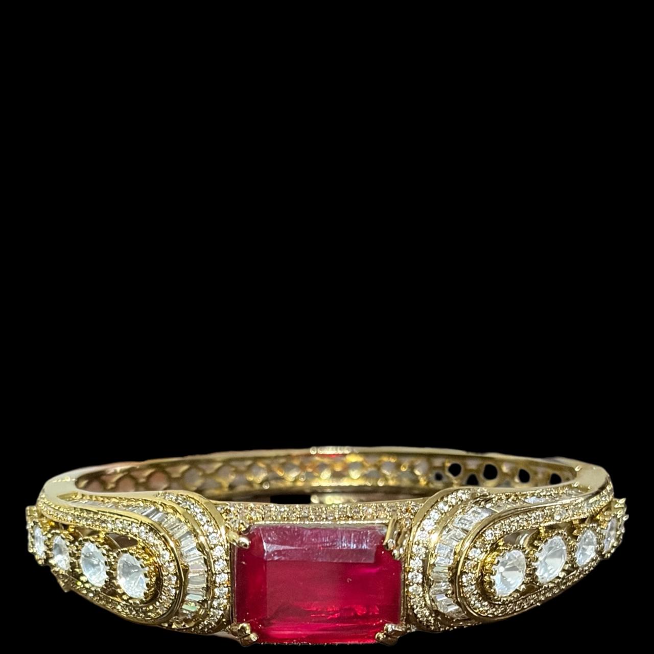 Glitana Charm Red Bracelet