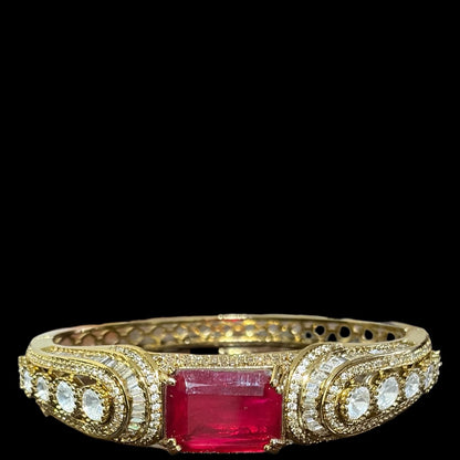 Glitana Charm Red Bracelet