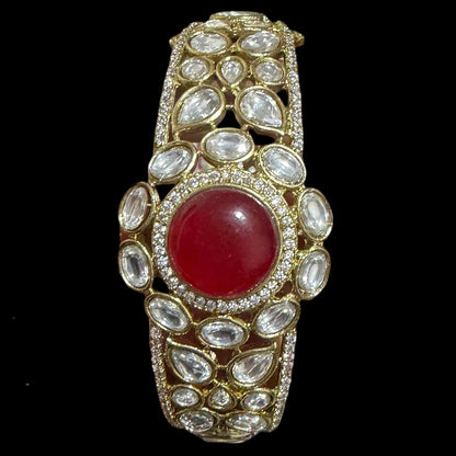 Rajasi Kundan RED Bracelet