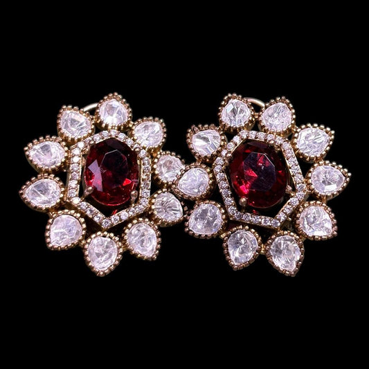 Red Rubby Studs