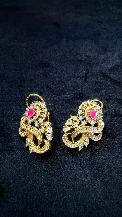 Royal Heirloom CZ & Ruby Ensemble