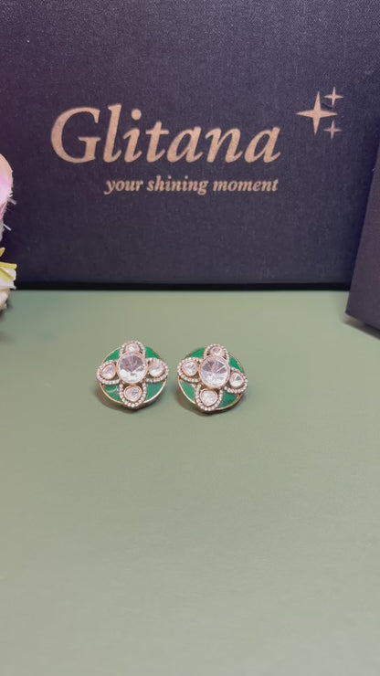 The Emerald Regent Studs